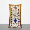 Azilal Rug 7.3x3.3 Ft handmade in Morocco from wool