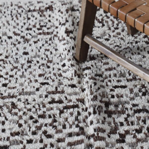 Azilal Rug 7.0x4.6 Ft – Handcrafted Moroccan Wool Rug - Image 3