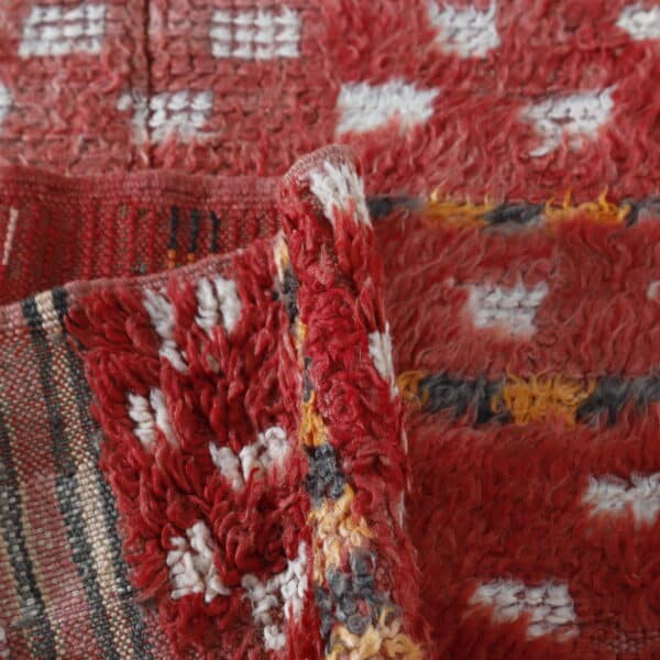 Vintage Boujaad Runner 10.0x3.4 Ft – Moroccan Wool Rug - Image 5
