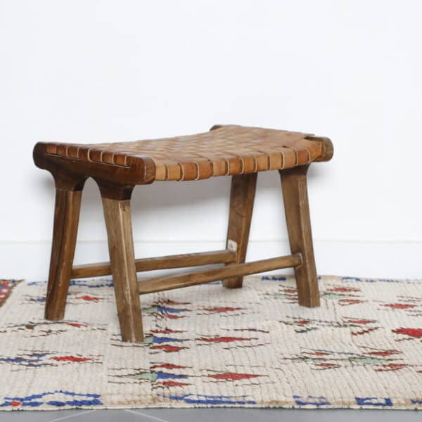 Azilal Soft Rug Vintage 6.3x4.0 Ft – Moroccan Wool Carpet - Image 5