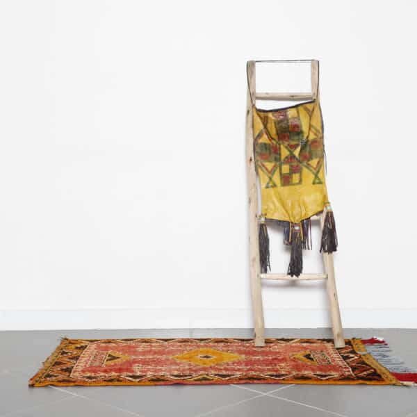 Taznakht Soft Wool Rug 4.7x2.6 Ft – Moroccan Accent Rug - Image 3