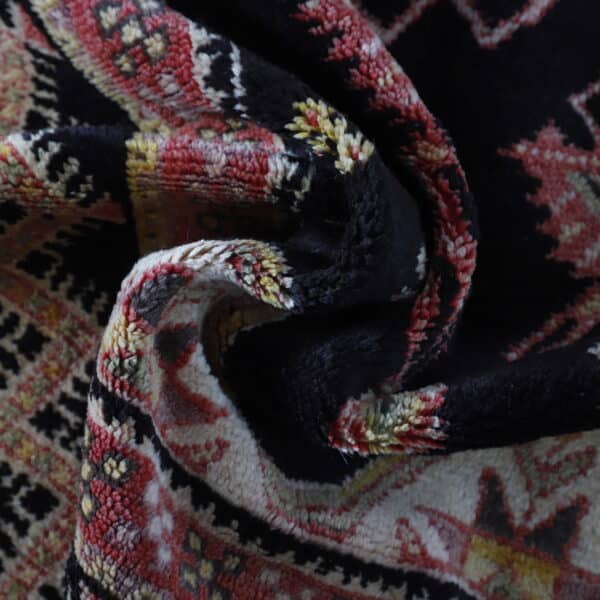 Taznakht Vintage Rug 6.6x3.4 Ft – Moroccan Wool Carpet - Image 5