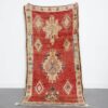 Telouet Vintage Rug 7.9x3.8 Ft handcrafted in Morocco