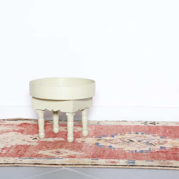 Telouet Vintage Rug 7.9x3.8 Ft – Moroccan Wool Carpet - Image 3
