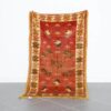 Vintage Taznakht Rug 5.7x3.4 Ft handcrafted in Morocco with bird design