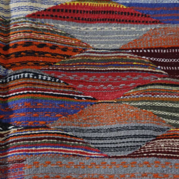 Kilim Rug Picasso 6.7x3.6 Ft – Abstract Moroccan Flatweave - Image 6
