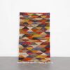 Kilim Rug Picasso 5.2x3.6 Ft handmade in Morocco with abstract motifs