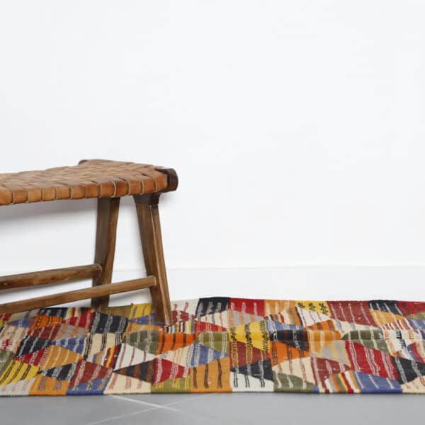 Kilim Rug Picasso 5.2x3.6 Ft – Abstract Moroccan Flatweave - Image 2