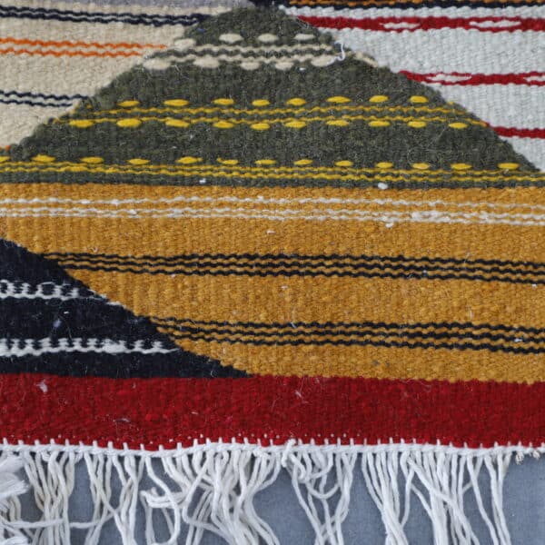 Kilim Rug Picasso 5.2x3.6 Ft – Abstract Moroccan Flatweave - Image 5