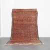 Vintage Tiffelt Kilim 9.2x5.6 Ft handcrafted in Morocco with Amazigh motifs