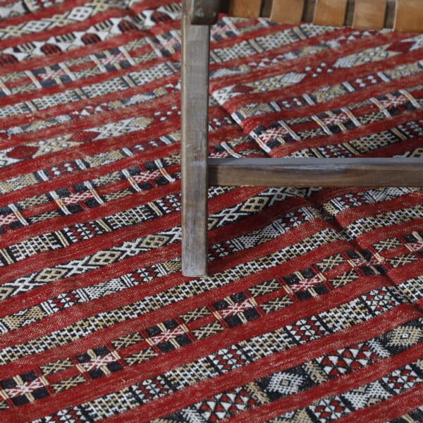 Vintage Tiffelt Kilim 9.2x5.6 Ft – Handcrafted Moroccan Rug - Image 3