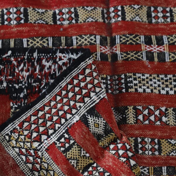 Vintage Tiffelt Kilim 9.2x5.6 Ft – Handcrafted Moroccan Rug - Image 5