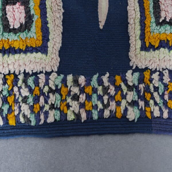 Vintage Kilim Rug 8.0x4.6 Ft – Handmade Moroccan Flatweave - Image 4