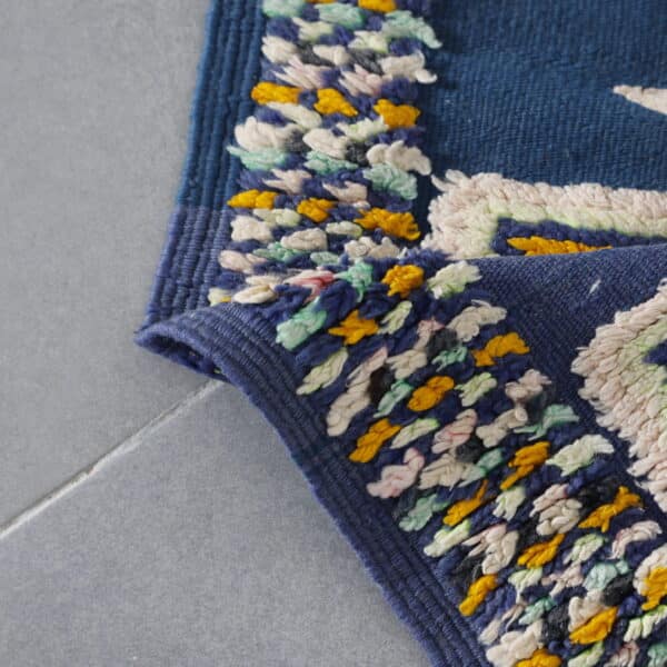 Vintage Kilim Rug 8.0x4.6 Ft – Handmade Moroccan Flatweave - Image 6
