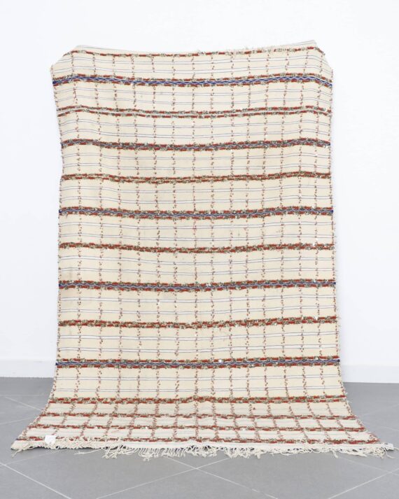 Wedding Blanket 8.7x4.8 Ft handmade in Morocco with traditional Berber weaving