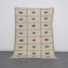 Wedding Blanket 7.4x4.9 Ft handmade in Morocco with traditional Berber weaving