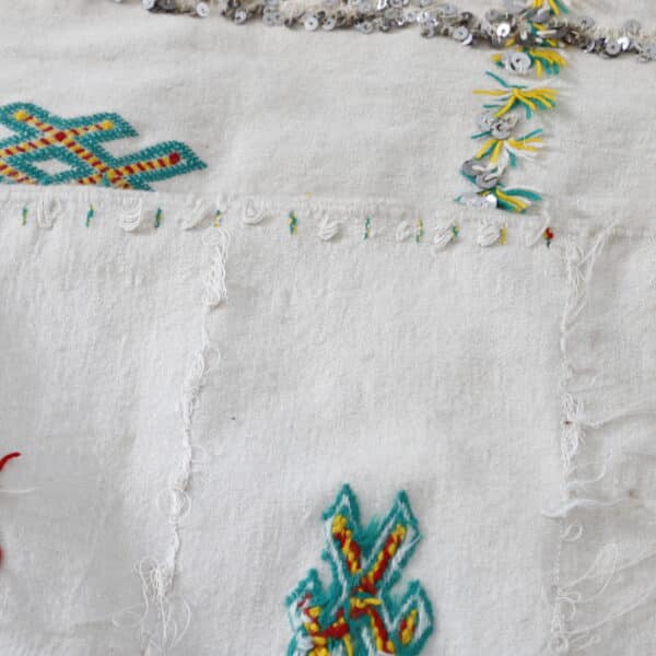 Wedding Blanket 7.4x4.9 Ft – Handmade Moroccan Textile - Image 7