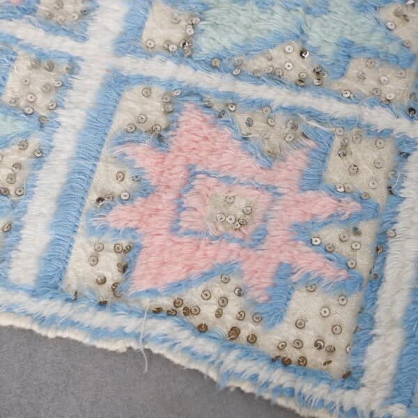 Wedding Blanket 6.7x5.0 Ft – Handmade Moroccan Textile - Image 3