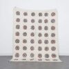 Wedding Blanket 7.2x5.4 Ft handmade in Morocco with traditional Berber craftsmanship