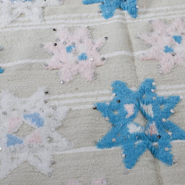 Wedding Blanket 8.5x5.4 Ft – Handmade Moroccan Textile - Image 4