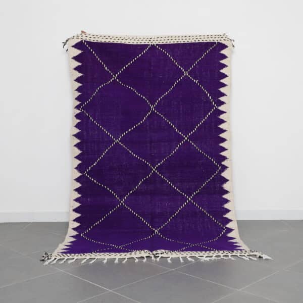 Zanafi Kilim 7.9x4.9 Ft handmade in Morocco with tribal Amazigh motifs