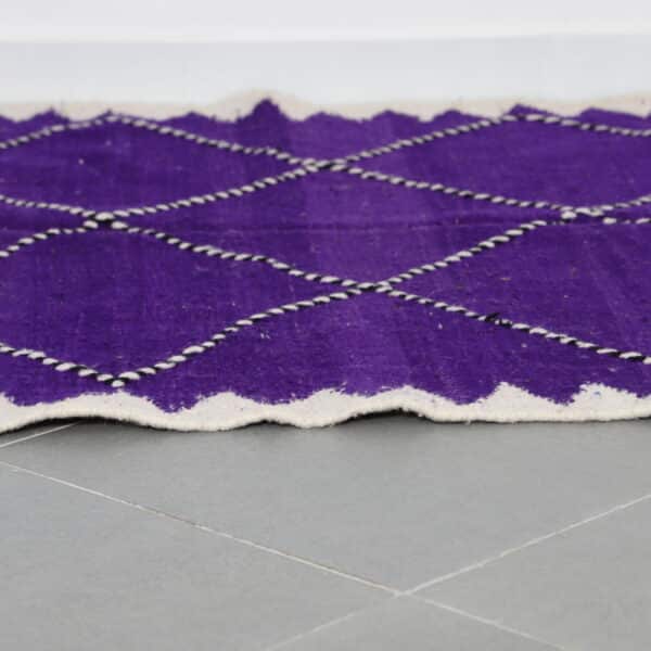 Zanafi Kilim 7.9x4.9 Ft – Handmade Moroccan Flatweave - Image 2