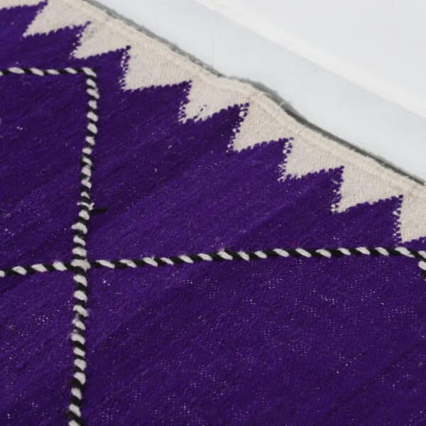 Zanafi Kilim 7.9x4.9 Ft – Handmade Moroccan Flatweave - Image 4