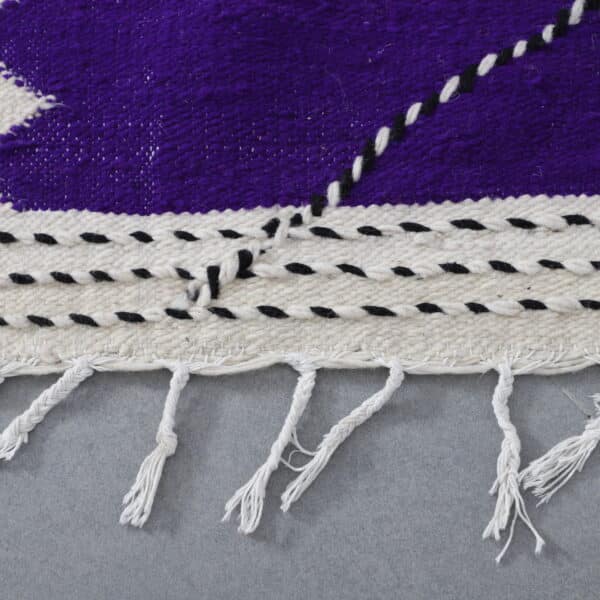 Zanafi Kilim 7.9x4.9 Ft – Handmade Moroccan Flatweave - Image 5