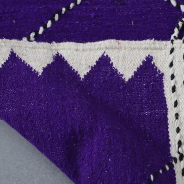 Zanafi Kilim 7.9x4.9 Ft – Handmade Moroccan Flatweave - Image 7