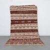 Vintage Kilim 9.4x5.2 Ft handmade in Morocco with tribal Amazigh motifs