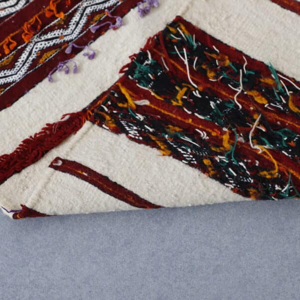 Vintage Kilim 9.4x5.2 Ft – Handmade Moroccan Flatweave - Image 4