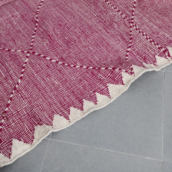 Zanafi Kilim Rug 10.3x6.2 Ft – Handmade Moroccan Flatweave - Image 6