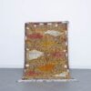 Taznakht Kilim 5.6x3.6 Ft handmade in Morocco with tribal Amazigh motifs