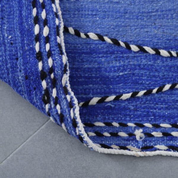 Zanafi Kilim Rug 9.5x6.2 Ft – Handmade Moroccan Flatweave - Image 7
