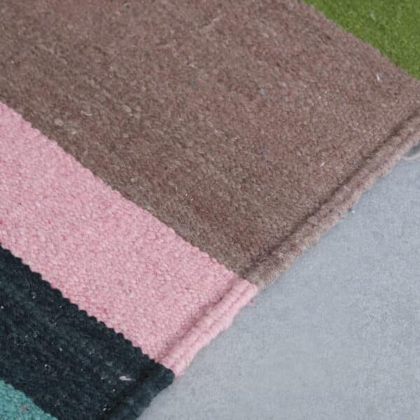 Boujaad Kilim Rug 9.5x6.2 Ft – Handmade Moroccan Flatweave - Image 9