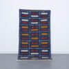 Akhnif Kilim 6.7x3.8 Ft handmade in Morocco with Amazigh tribal motifs