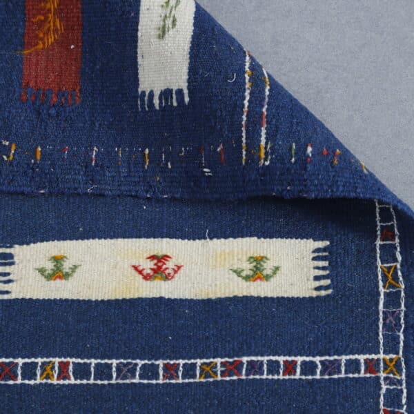 Akhnif Kilim 6.7x3.8 Ft – Handmade Moroccan Flatweave - Image 4