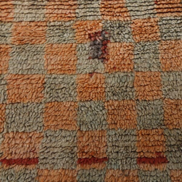 Vintage Rug 7.1x5.2 Ft – Handmade Moroccan Wool Rug - Image 6
