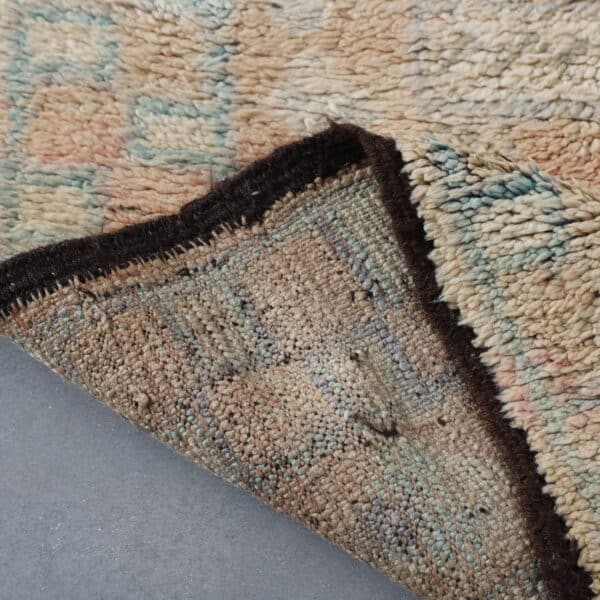 Vintage Rug 11.5x5.1 Ft – Handmade Moroccan Wool Rug - Image 4