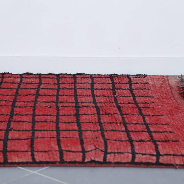 Vintage Rug 7.7x4.9 Ft – Handmade Moroccan Wool Rug - Image 2