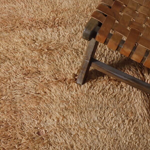 Vintage Rug 9.4x4.6 Ft – Handmade Moroccan Wool Rug - Image 3
