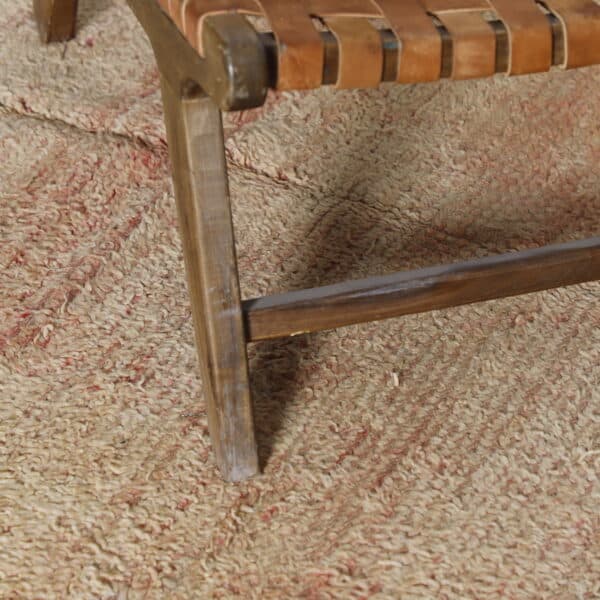 Vintage Rug 9.3x4.4 Ft – Handmade Moroccan Wool Rug - Image 3