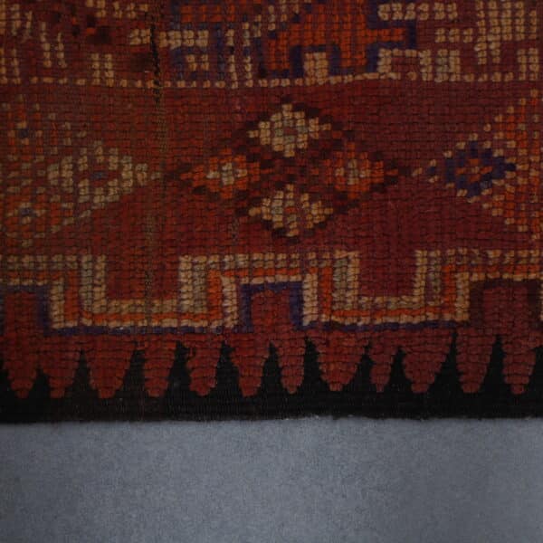 Vintage Rug 9.8x4.7 Ft – Handmade Moroccan Wool Rug - Image 4