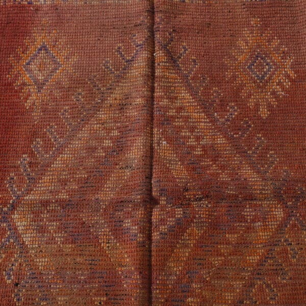 Vintage Rug 9.8x4.7 Ft – Handmade Moroccan Wool Rug - Image 7