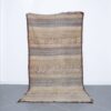 Vintage Zayan Rug 9.8x4.9 Ft handmade in Morocco with Amazigh tribal motifs