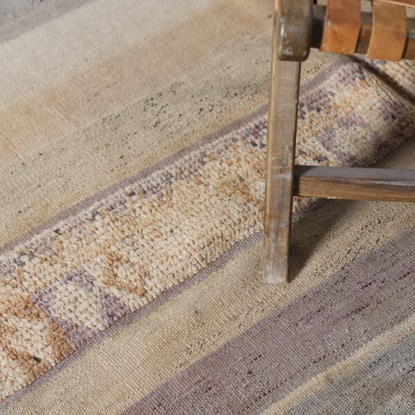 Vintage Zayan Rug 9.8x4.9 Ft – Handmade Moroccan Wool Rug - Image 8