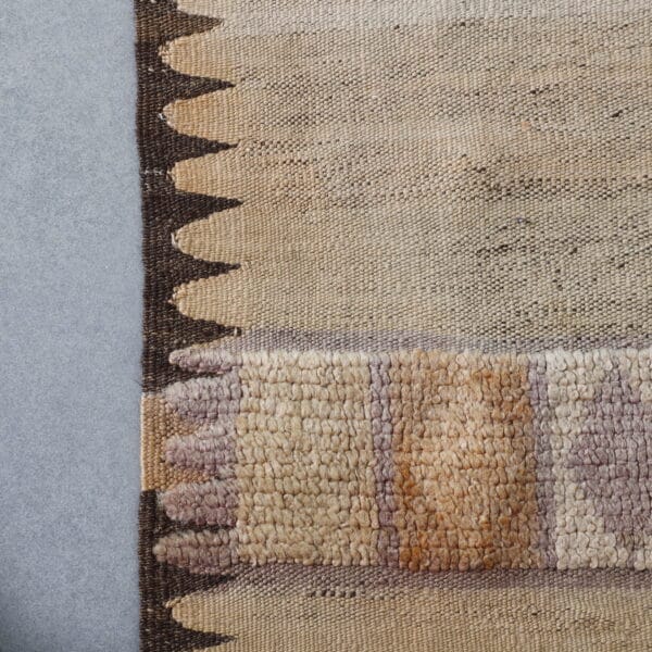 Vintage Zayan Rug 9.8x4.9 Ft – Handmade Moroccan Wool Rug - Image 10