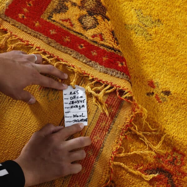 Taznakht Rug 9.2x4.8 Ft – Handmade Moroccan Wool Rug - Image 4