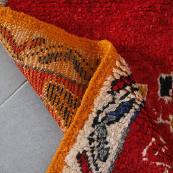Taznakht Carpet 8.9x3.3 Ft – Handmade Moroccan Wool Rug - Image 3