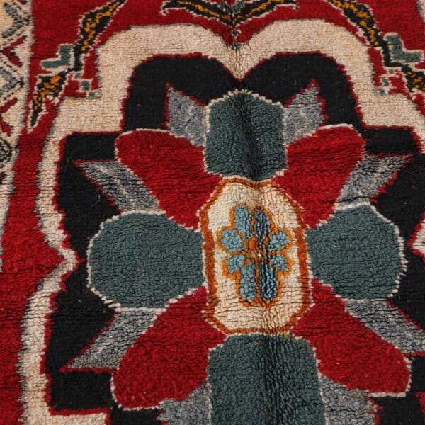 Taznakht Carpet 8.9x3.3 Ft – Handmade Moroccan Wool Rug - Image 5